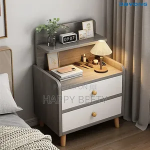 Gray Bedside Table / Nightstand