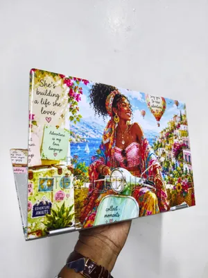 African Beauty Artistic Design Laptop Skin