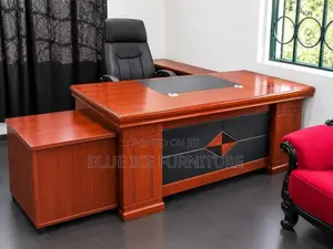 Executive Mahogany Office Modern Desk