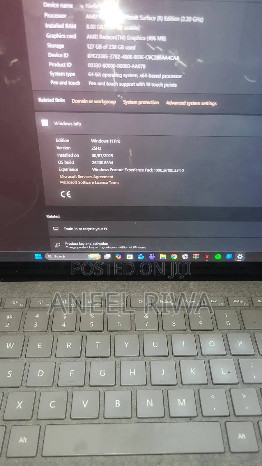 Laptop Dell Latitude 7280 8GB AMD Ryzen SSD 256GB