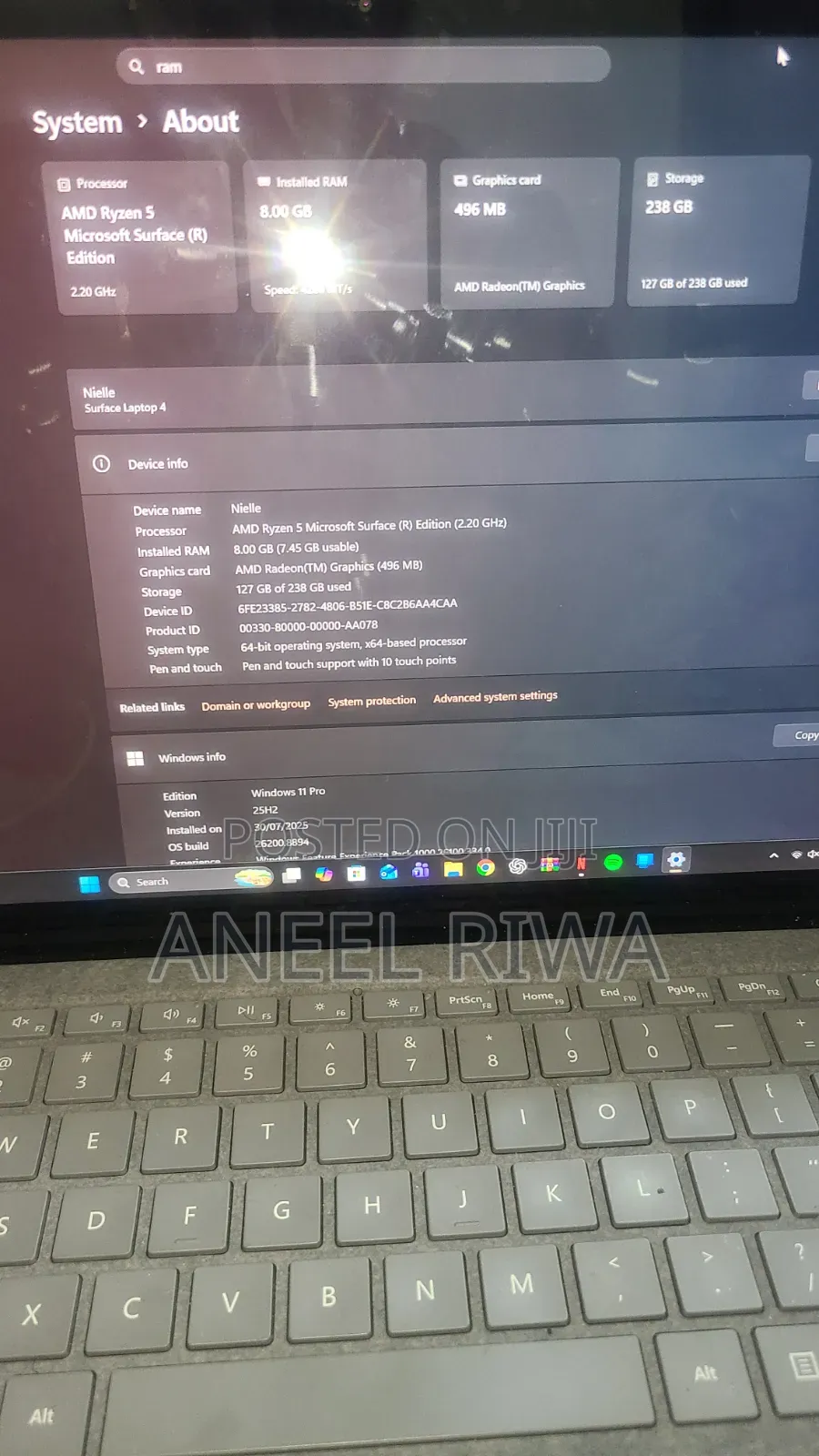 Laptop Dell Latitude 7280 8GB AMD Ryzen SSD 256GB