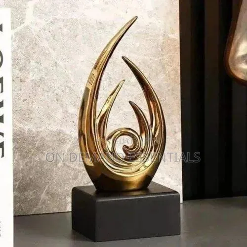 Big Size Ceramic Modern Abstract Art Statue Decor Sculpture Figurine