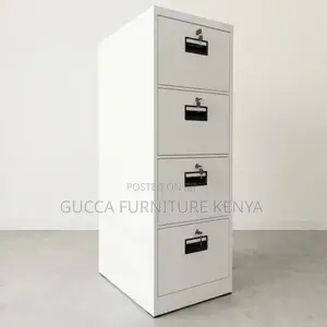4-Drawer Metallic Cabinet With 4-Lock Keys