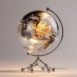 Led Globe With World Map Available Ni Two Colors