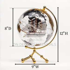 Led Globe With World Map Available Ni Two Colors