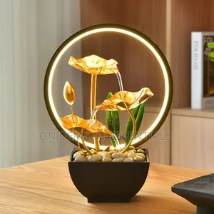 Led Ring Light Indoor Water Fountain