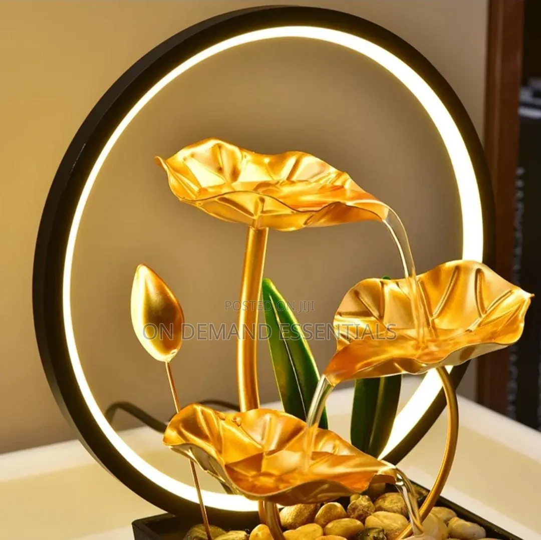 Led Ring Light Indoor Water Fountain