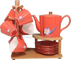 14pcs Nordic Design Luxurious Ceramic Coffee / Tea Set