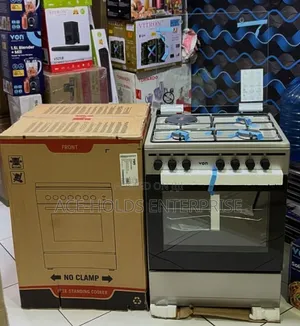 VON Cooker 3 Gas + 1 60cmX55cm Electric - (VCF653141NSY)