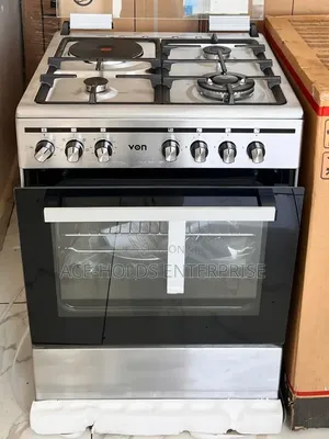 Von Cooker 3G, 1E – Cast Iron - 1Wok Burner Semi Inox( VCF663161FSX)