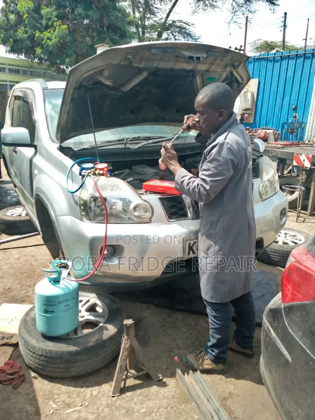 Car AC Gas Refill