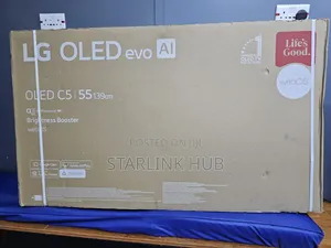 LG 55 Inch Oled Evo Ai C5 HDR Smart TV 55c5