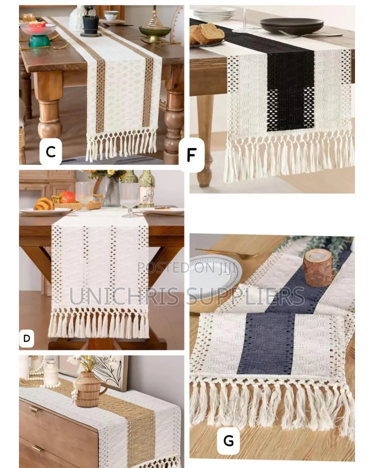 30*240cm Bohemian Table Runner