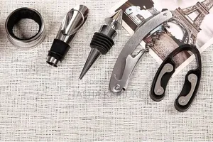 5pc Bottle Shaped Wine Opener Gift Set