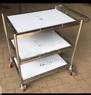 Ss 304 Stainless Steel Commercial Hospital Trolleys