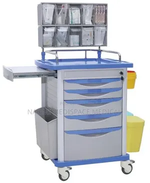 Theatre Emergency Medicine Trolley/Emergency Crash Cart