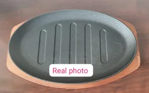 Cast Iron Sizzling Plate _ Round and Oval
