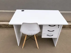 Modern Office Desk With Chair -Stylish, Durable Space Saving