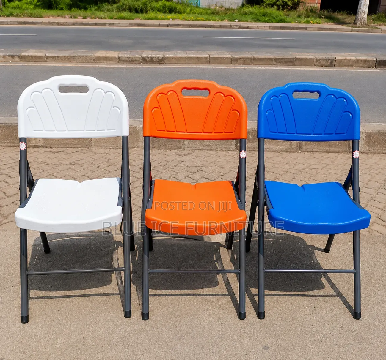Blue Foldable Chair