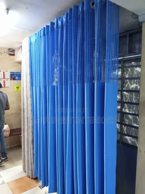 Blue With Eyelates, Reliable Hospital Partitions
