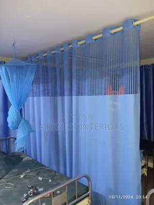 Blue and Cream Smart Privacy Hospital Solutions