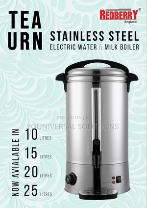 Electric Tea Urn Redberry 10Litres