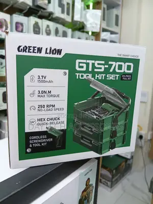 The Green Lion GTS-700 Tool Kit Set 213-Pieces.