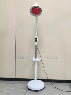 Mobile and Portable Infrared Lamp With Stand-for Pain Relief