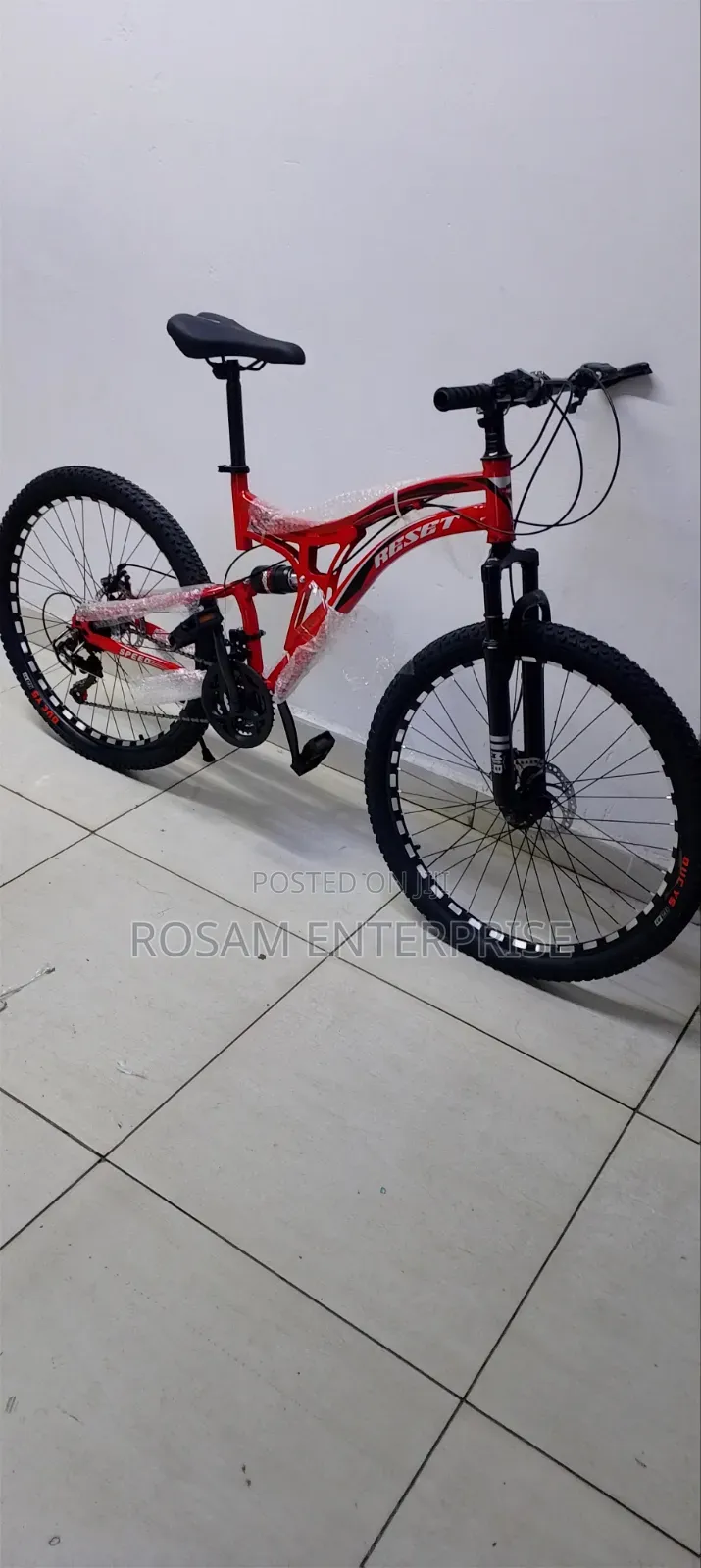Reset Bicycle With Double Suspension 26"
