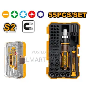 Ingco HKSDB0558 55 PCS Screwdriver Bits Set