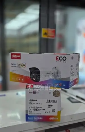 Dahua 4MP Eco Series IP Network Camera With PoE