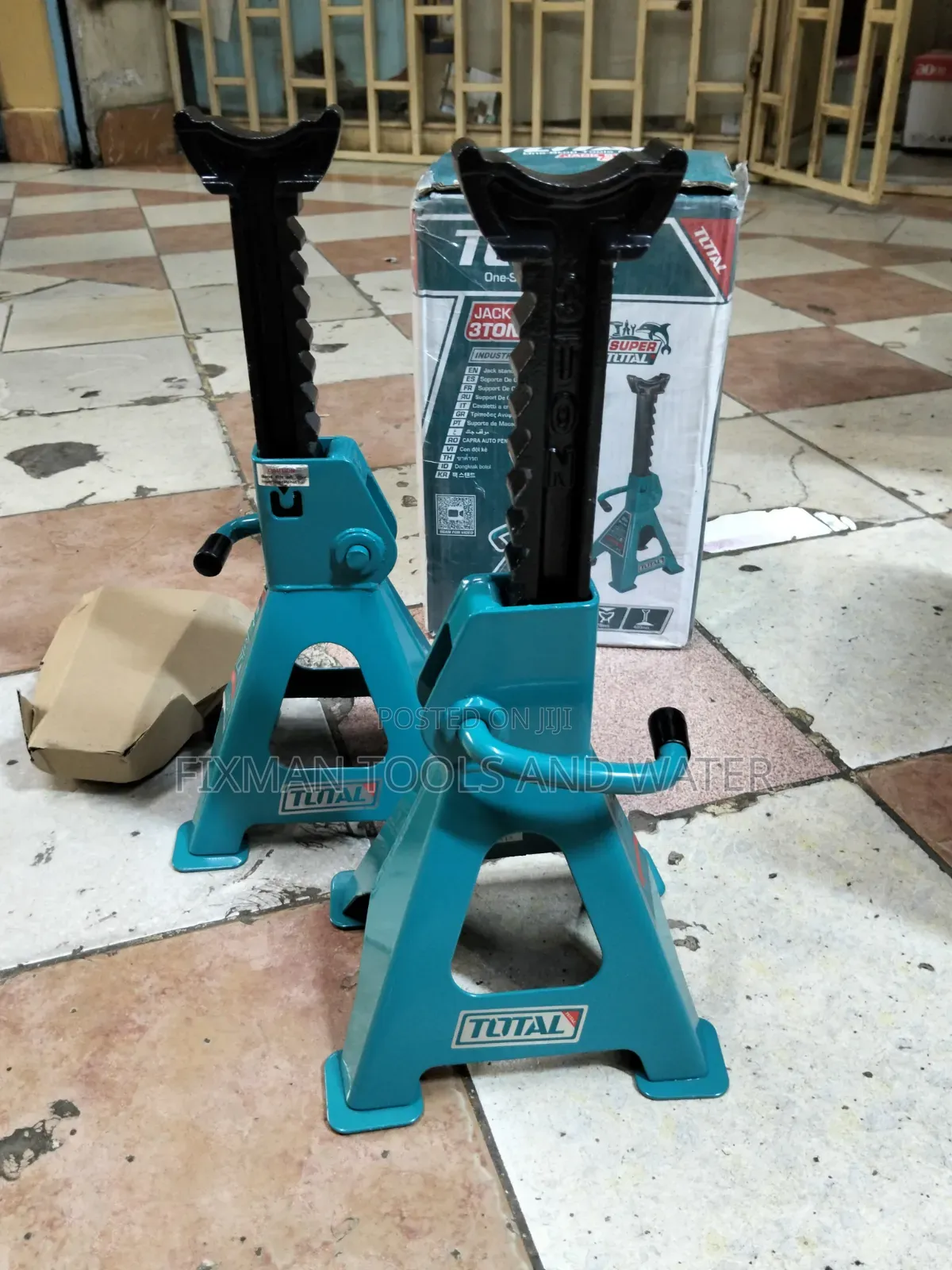 Total Jack Stand Set 3 Ton Pair