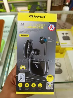Awei T28P TWS True Wireless Sports Earbuds - With Charging Case 500mAh