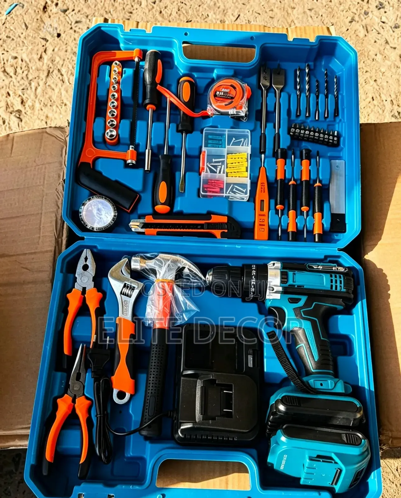 Makita 36V Cordless Drill Set – 47-Piece Tool Kit With Accessories