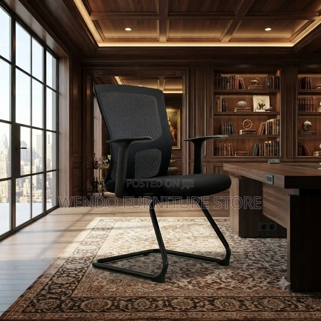 Office Chairs; Mid Back Mesh Office Chairs With Sled Basement