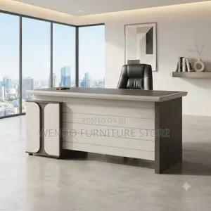 Office Desk; 1.4 Meters Executive Pneumatic Home Office Desk
