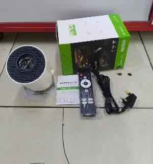 HY300 Portable Smart Projector – 180° Rotatable Home Cinema