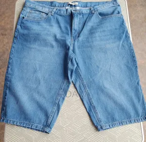 Men's Light Blue Denim Shorts