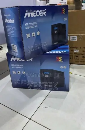 Mecer 1KVA UPS for Office Equipment 600watts 12v2ah