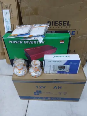 100ah Battery 1000w Inverter,20a Controller,10m Cable,switch Bulb Hold