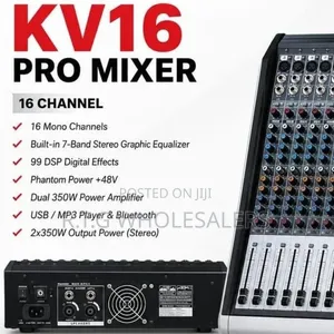 Premier PMAX KV16 Pro 16-Channel Powered Mixer