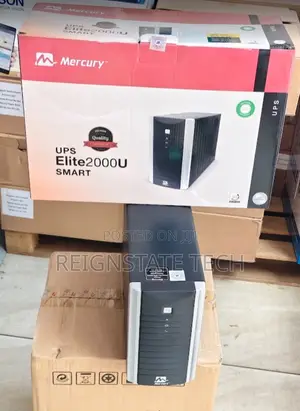 2KVA Mercury Back UP UPS 4 UK Ports