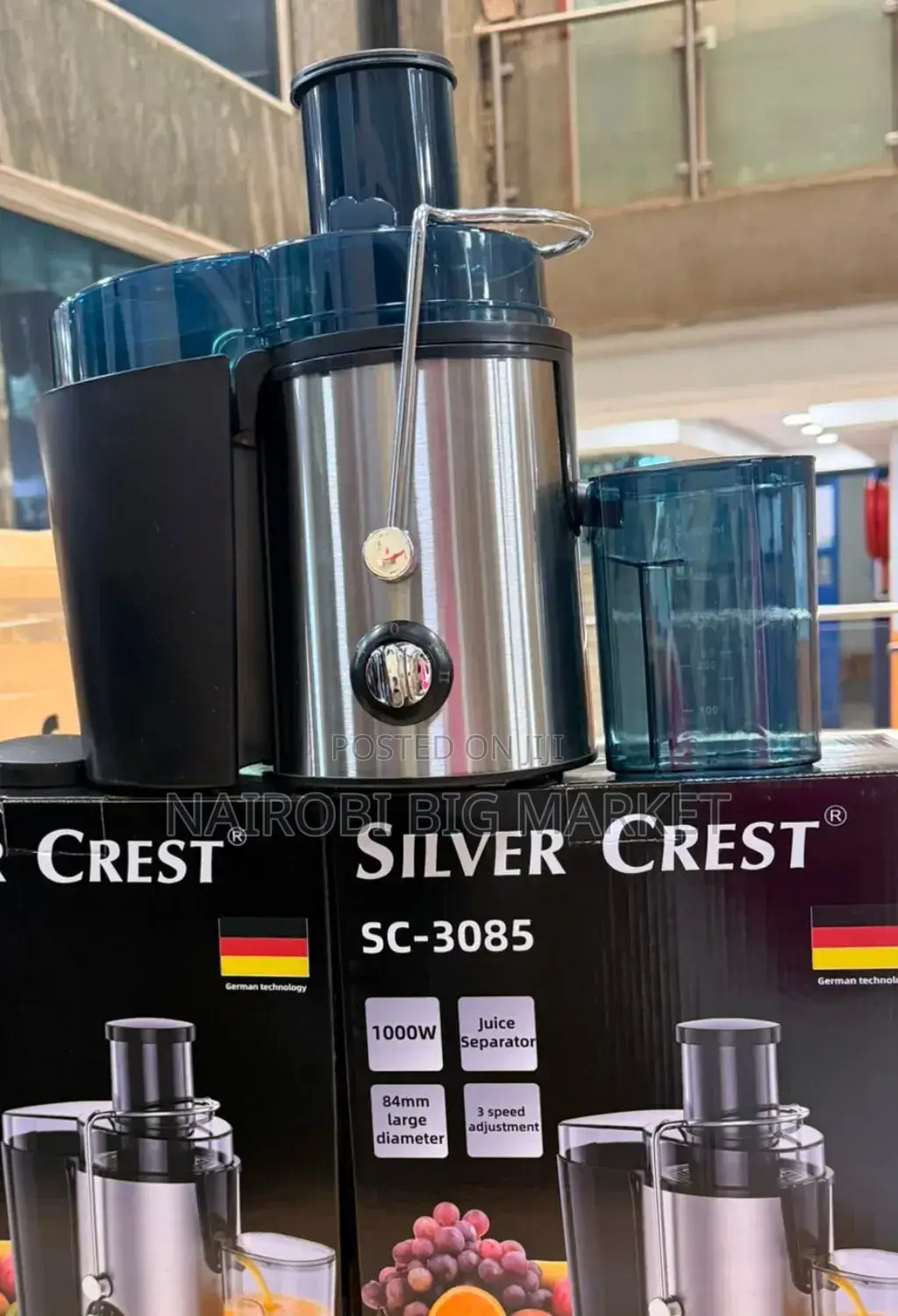 1000watts Silvercrest Juicer /Juice Extractor