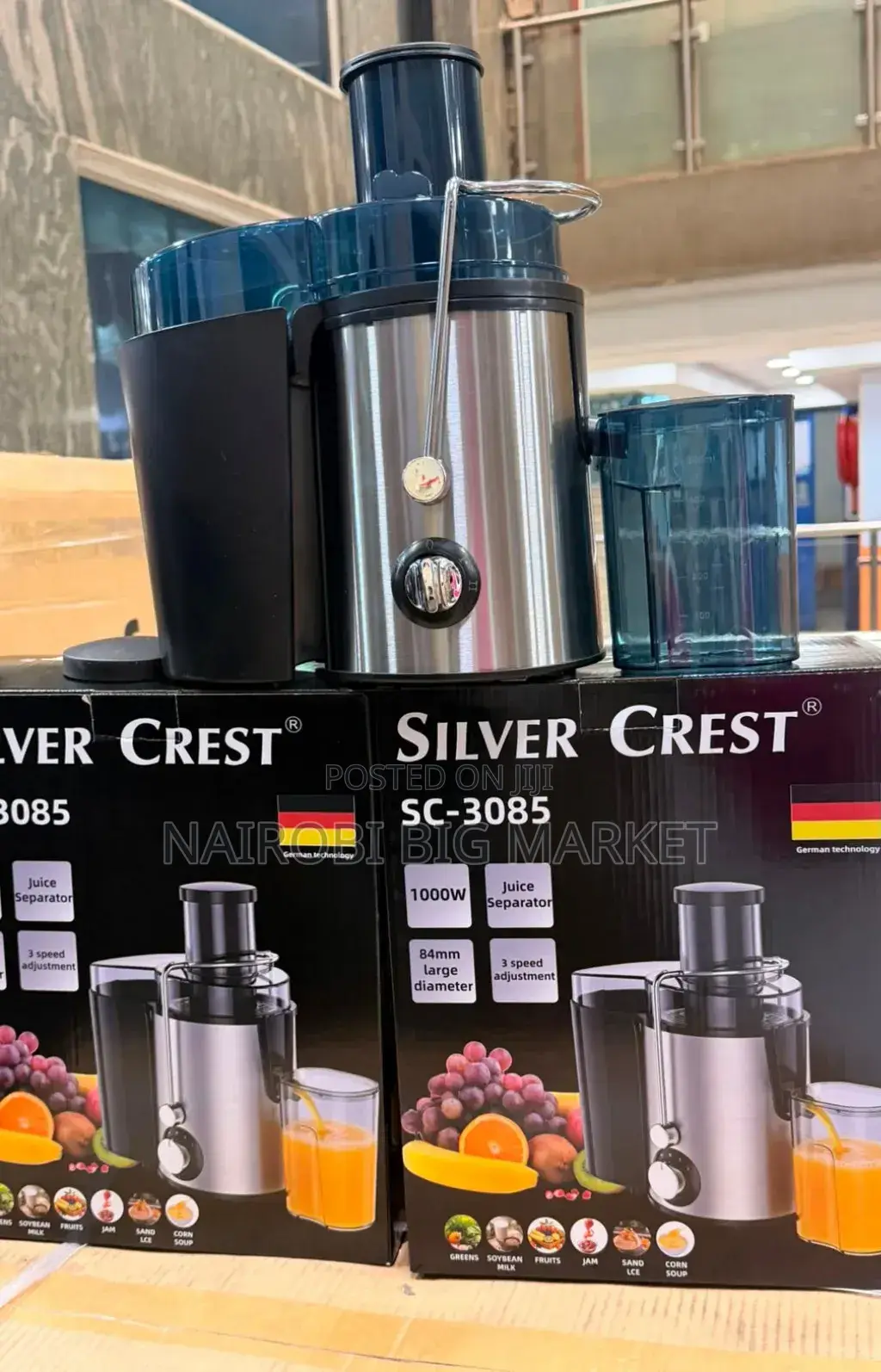 1000watts Silvercrest Juicer /Juice Extractor