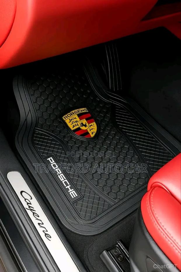 Branded Porsche Car Floor Matt