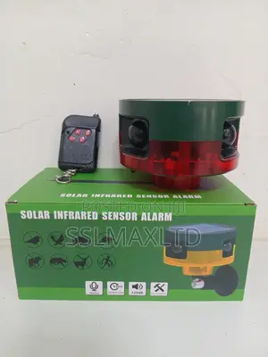 Solar Alarm Motion Sensor