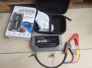 Euromax Vehicle 12v Rechargeable Battery Jumpstarter N Tyre Inflator