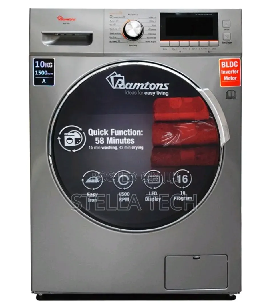 Ramtons Front Load Fully Automatic 8kg Washer