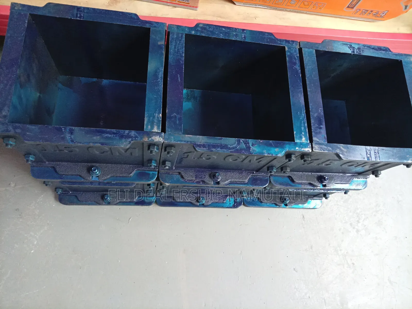Heavy Duty 15cm Concrete Cube Mould for Compressive Strength Testing