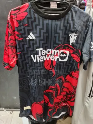 Black Manchester United Jersey